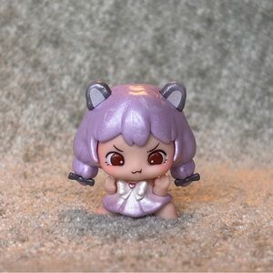 Meng Dali bean rare shiny purple | Second generation blind bag mini figure
